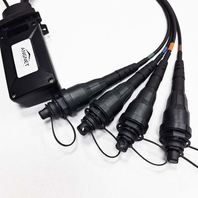1x4 1x8 Outdoor Optical Fiber Terminal Splitter Box Female Connectors Fiber Optic Splitter