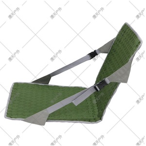 EVA Hollow Folding Seat <b>Cushion</b> Green <b>Rectangular</b> Portable Outdoor Camping Stadium Use - Product Image 4