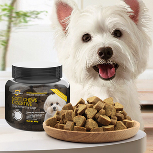 Suplemento Probiótico en Tabletas Masticables Suaves <span class=keywords><strong>para</strong></span> <span class=keywords><strong>Perros</strong></span>, 300g, Venta al Por Mayor OEM, Cuidado de la Flora Intestinal, Digestión, Cuidado de Cadera y Articulaciones, Piel y Pelaje, Calmante <span class=keywords><strong>para</strong></span> la Ansiedad - Product Image 1
