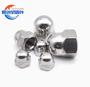 Đánh Bóng lục giác cap Nut thép không gỉ 304/316 trang trí cap <span class=keywords><strong>Nuts</strong></span> M3 chủ đề vuông Hexagon Vòng t Types-DIN934 - Product Image 1