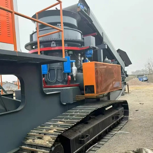 Unité de concassage et de criblage mobile sur chenilles 200 TPH avec concasseur à cône pour pierre et roche, prix usine, par Copper Production - Product Image 4