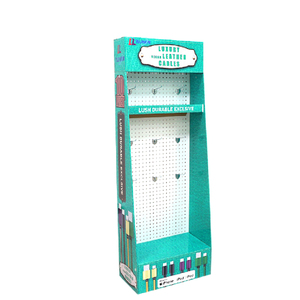 Tông sàn hiển thị truy cập giá carton PDQ hộp hiển thị siêu thị POS Pop giấy các tông hiển thị đứng với móc - Product Image 5