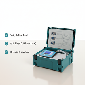 HVHIPOTポータブルSF6ガス純度露点テスターSO2H2S COHFガス検知器GDSF-311WPD - Product Image 2