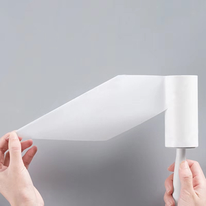 Removedor de Pelos e Fiapos Portátil para Roupas e Pêlos de Animais - Rolo Adesivo Destacável e Escova de Limpeza - Product Image 3