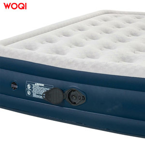 Pour WOQI grand <span class=keywords><strong>matelas</strong></span> <span class=keywords><strong>gonflable</strong></span> en PVC avec pompe intégrée coussin multi-personnes Portable pour le sommeil voyage Camping pour la <span class=keywords><strong>randonnée</strong></span> - Product Image 4