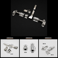 Serrure de barre à came en acier inoxydable 304 pour camion frigorifique, directement du fabricant, sans intermédiaire, OEM ODM