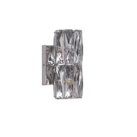Lámpara de pared de cristal para interiores de lujo moderna con luz LED personalidad creativa decoración de Hotel pasillo pared de fondo iluminación de pared