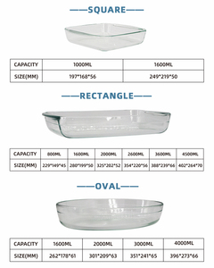 Hokoo - Bandeja para Hornear de Vidrio de Borosilicato de Alta Calidad, Apta para <span class=keywords><strong>Horno</strong></span> y <span class=keywords><strong>Microondas</strong></span>, Ecológica, Duradera y Saludable para la Cocina del Hogar - Product Image 6