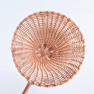 Hand Woven Copper Tea <b>Strainer</b> For Kung Fu Tea Set Filter <b>Mesh</b> Tea Infuser Accessories - Product Image 3