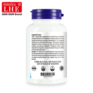 Complément alimentaire Vitamin Shecome Triple Magnesium Complex, fabricant, soutien des os et des muscles, 150 capsules de complexe triple de magnésium - Product Image 6