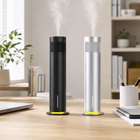 Nouveau Diffuseur d'Arômes Électrique en Métal 2026, Purificateur d'Air, Contrôlé par Application à Distance, Sans Eau, pour Huiles Essentielles, Usage Domestique