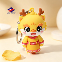 Longzhiyu, fabricant de porte-clés 3D personnalisés depuis 20 ans, porte-clés en silicone souple, porte-clés en PVC, porte-clés de dessin animé, porte-clés avec logo, porte-clés tendance