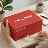 Boîtes d'expédition en carton ondulé avec bande d'ouverture facile et fermeture éclair pour livraison postale