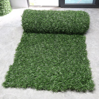 Filet de clôture en plastique artificiel, aiguille de pin, herbe, décoration de jardin, clôture verte, boîtier d'ingénierie