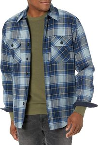 Surchemises Offre Spéciale Hommes Chemises en laine Chemise boutonnée à manches longues Vestes - Product Image 5