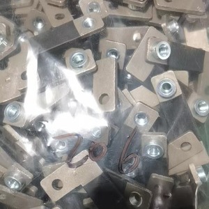 Stamping Parts Carbon Steel Plate 100mm Titanium Plating <b>Hardware</b> Metal Forming Punching Single Process Simple Mold - Product Image 1