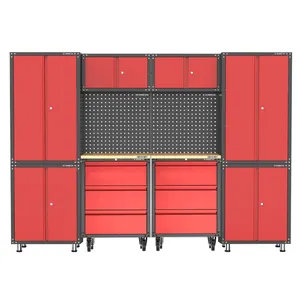 Шкафы гаражные Kinbox для хранения инструментов, 12 шт.