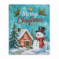 Nouvelle plaque murale vintage en métal Joyeux Noël 2026, idées cadeaux, plaque murale rétro personnalisée pour les fêtes, souvenirs de Noël pour amis et famille