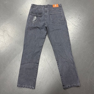 ชุดแจ็คเก็ตยีนส์พิมพ์ลายแบบวอชเอ็นเซมบ์ พร้อมกางเกงยีนส์สีน้ำเงิน ชุดสองชิ้น ชุดยีนส์สั่งทำสำหรับผู้ชาย - Product Image 6