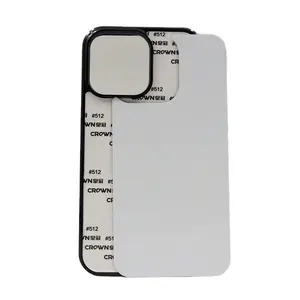 Chegam novas Soft TPU Blanks 2D sublimação caixa do telefone móvel para Iphone15/15 PRO/15 plus/15 pro max com placa de alumínio