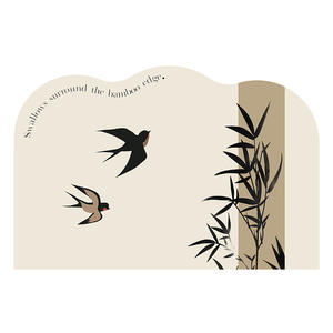 Tapete de Entrada con Diseño de Extraterrestre, PVC, Patrón Novedoso, Color Crema, Lavable a Máquina, para Uso Doméstico, Verano 2024 - Product Image 1