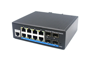 FOWAY4512PFSP-YH web quản lý PoE chuyển đổi 8 10/100/1000M RJ45 cổng + 2 1000m SFP uplink DC48V không bao gồm Power Adaptor - Product Image 3