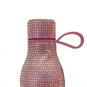 Bouteille isotherme à double paroi de 500 ml, style biberon, avec strass, directement de l'usine, article à fort potentiel de profit - Product Image 2
