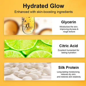 Gel Douche Marque Blanche OEM ODM Lissant <span class=keywords><strong>Parfum</strong></span>é Longue Durée Éclaircissant Naturel Biologique à la Niacinamide - Product Image 6