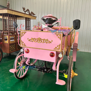 Carruaje Eléctrico de Lujo para Caballos, Carruaje de Boda Tirado por Caballos en Venta - Product Image 2