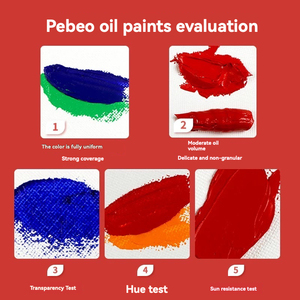 Peinture à l'huile professionnelle Pébéo 45 couleurs couramment utilisées pour la peinture à l'huile fournisseur de produits d'art - Product Image 6