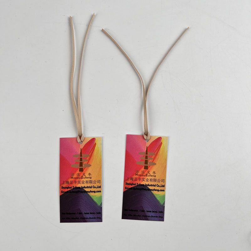 Wholesale Customizable Kraft Paper Cardboard Greeting Card Personalized Introduction Labels Printed Paper Paperboard Printing