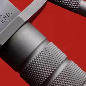 มีดต่อสู้ BK184 ปรับแต่งได้ คุณภาพสูง ผลิตจากเหล็กกล้าไร้สนิม พร้อมปลอกมีดอุตสาหกรรม ปลายมีดแบบ Drop Point เกรด DIY สำหรับใช้งาน EDC รองรับ OEM - Product Image 2