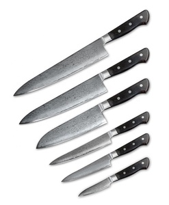 Ensemble De Cuchillos <span class=keywords><strong>Kit</strong></span> de couteaux de cuisine 6 pièces AUS-10 japonais professionnel <span class=keywords><strong>en</strong></span> acier damas ensemble de couteaux de chef de cuisine - Product Image 1