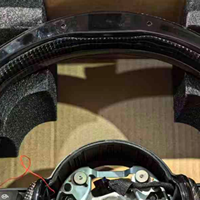 Volant en fibre de carbone avec LED pour BMW F10 E90 E92 F30 F32 F80 F82 M2 M3 M4 M5, pièces de modification intérieure pour véhicules General Motors