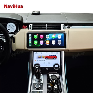 Navihua Nuevo Diseño Radio de Coche Android con Pantalla Curva de 12.3'' GPS Navegación Multimedia Carplay para Range Rover Sport L494 2014 2017 - Product Image 6