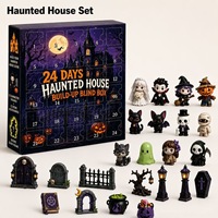 Calendrier de l'Avent Halloween 2026 : Boîte Surprise 24 Jours, Mini Figurines Fantômes Adorables – Coffret Cadeau Compte à Rebours pour Enfants (Vente en Gros)