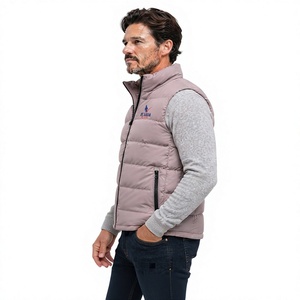 Chaleco Acolchado con Capucha para Hombre, Cálido para Invierno, Sin Mangas, Ajuste Holgado, Prenda Exterior - Product Image 5