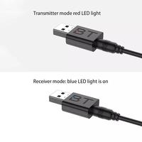Adaptateur émetteur et récepteur 2 en 1 pour voiture Bt 5.0 sans fil 3.5mm AUX lecteur Mp3