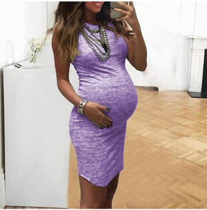 <span class=keywords><strong>Vestido</strong></span> de Maternidad Brillante para Mujeres Embarazadas para Ocasiones Especiales - Product Image 3