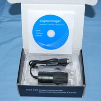 1600x1200 Resolution 2MP Sensor Aesthetic Nursing Handheld Portable USB Microscope 8 LED Illumination Image Capture for Skin