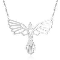 Yiwu Aceon En Acier Inoxydable Saint Animal Or Européen Phoenix Pendentif Oiseau