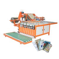 Machine à découper, à coudre et à imprimer des sacs en PP tissés à bas prix, 2 couleurs