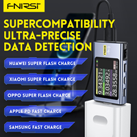 FNIRSI FNB58 Testeur de batterie USB Voltmètre Ampèremètre TYPE-C Détection de charge rapide Mesure de capacité Ondulation Garantie 1 an 4-28V