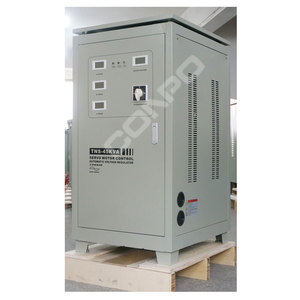 Estabilizador de regulador de voltaje automático tipo <span class=keywords><strong>servo</strong></span> trifásico de 45KVA <span class=keywords><strong>AVR</strong></span> Estabilizador de voltaje 380V/400VA, 220V/230VAC - Product Image 2