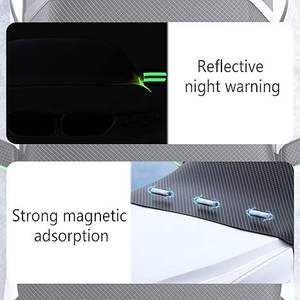 Parasol Plegable Grande para Autos, Estilo Ejecutivo, con 2 Fundas para Espejos Laterales, Protectores para Ventanas Laterales, Fácil Instalación - Product Image 3