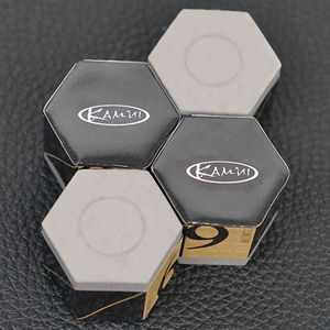 XQK-02 Vente chaude Craie de <span class=keywords><strong>billard</strong></span> professionnelle pour joueurs de snooker et de <span class=keywords><strong>billard</strong></span> Craie hexagonale de haute qualité Roku 6 Kamui Craie de <span class=keywords><strong>billard</strong></span> - Product Image 4