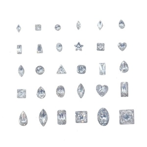 Strass pour ongles OLeeya, zircone, breloques à dos plat, diamants, bijoux, pierres 3D, décoration, gemmes pour nail art - Product Image 2