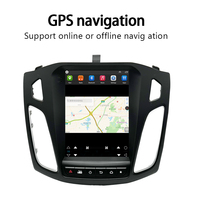 Autoradio multimédia 10,4 pouces pour Ford Focus 3 Mk3 2012-2018, écran style Tesla, navigation GPS, vidéo, 4G, Android, Carplay
