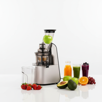 Presse-agrumes électrique à grande ouverture, à pression lente, pour oranges et pommes, vente chaude