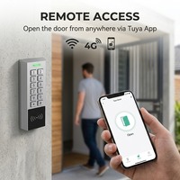 Système de contrôle d'accès par clavier RFID WiFi Tuya XK8-WIFI, contrôleur de porte intelligent, déverrouillage à distance par carte PIN, étanche IP66